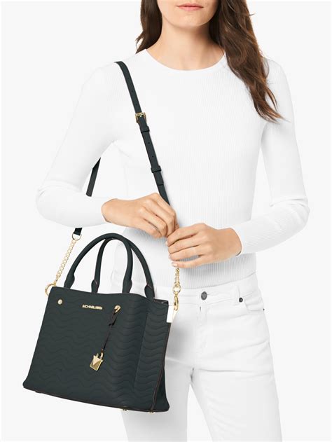 what color is michael kors dark atlantic|Michael Kors handbags.